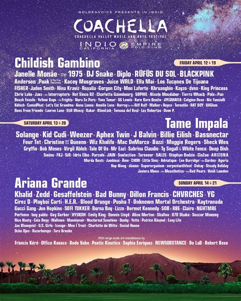 2019 coachella lineup|Iba pa.